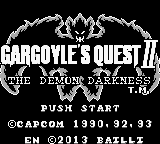 Gargoyle's Quest II - The Demon Darkness (english transltion)